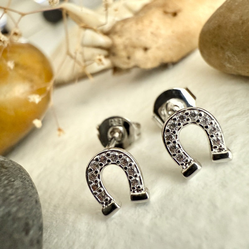 Horseshoe Stud Earrings