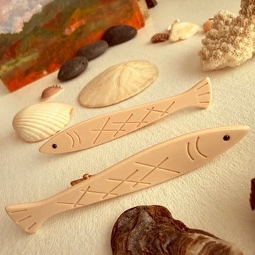 Sardinia Fish Hairclips - Set of 2