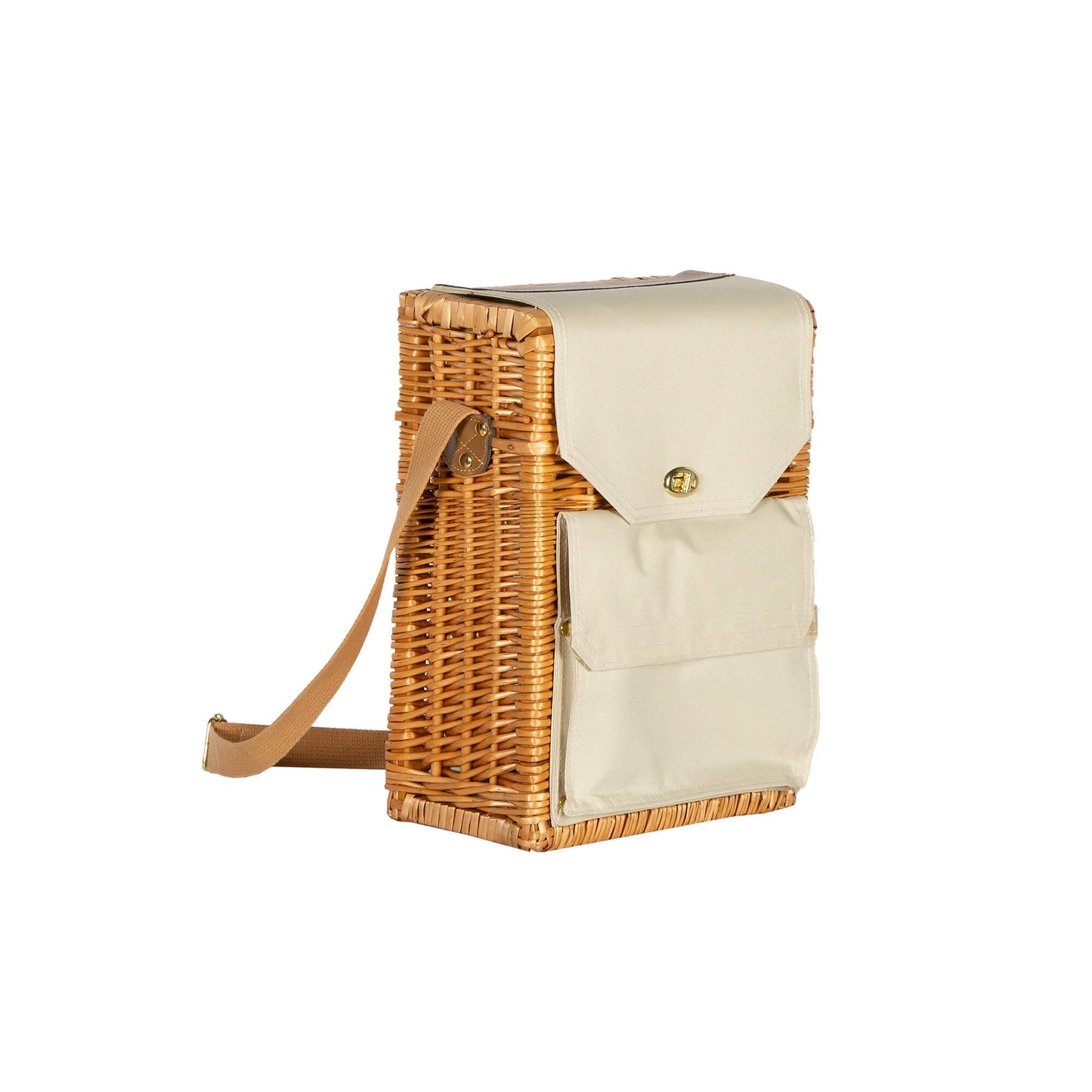 Willow Cheese and Wine Basket Set