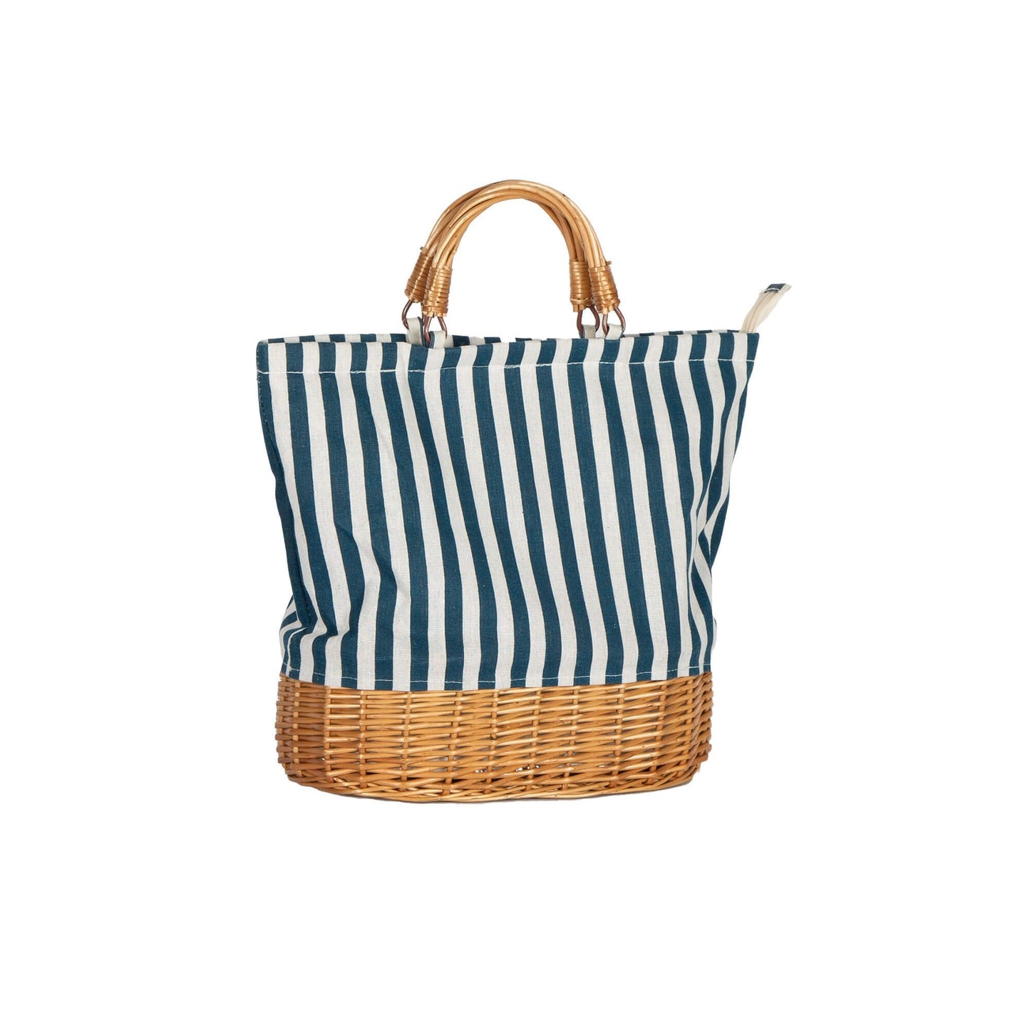 Willow & Fabric Cooler Bags - Oval Base