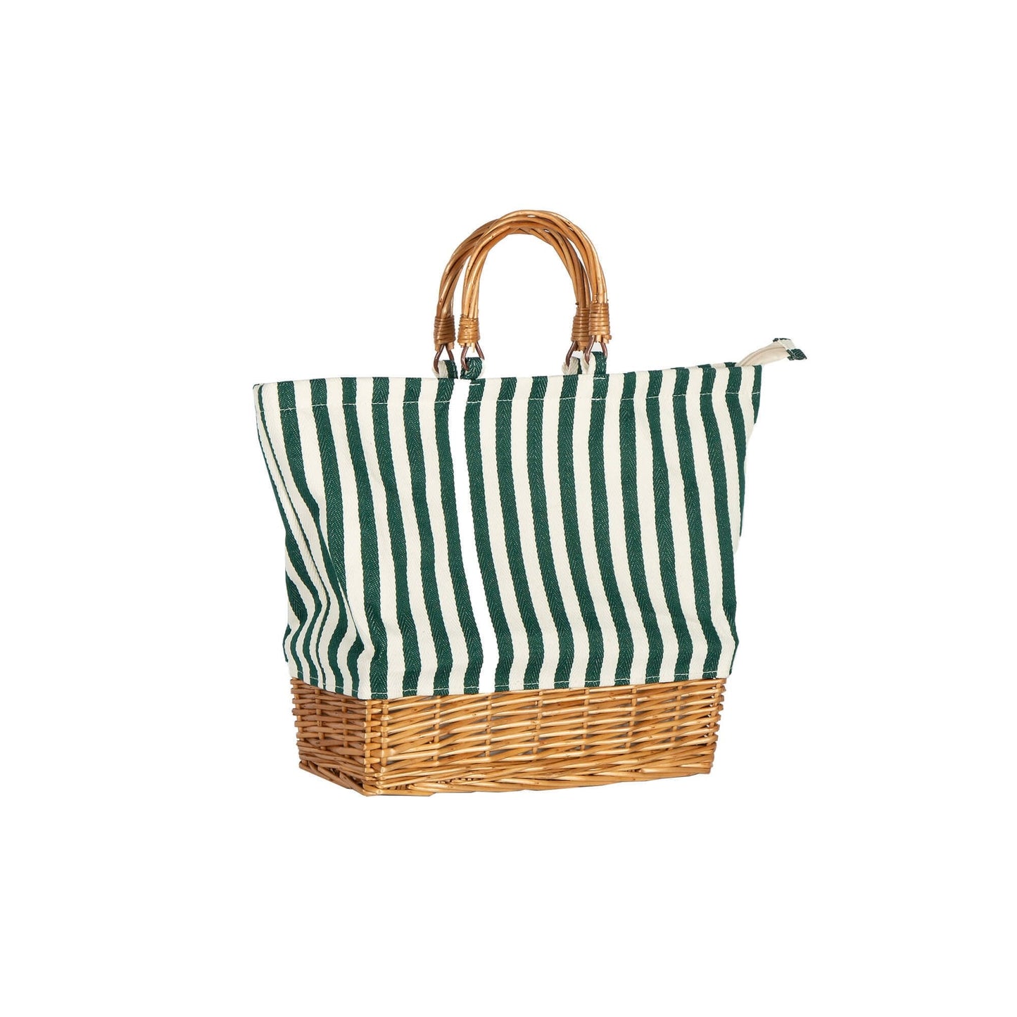 Willow & Fabric Cooler Bags - Rectangular Base