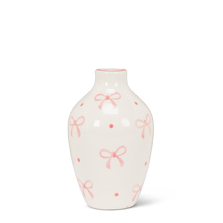 Teardrop Vase with Bows