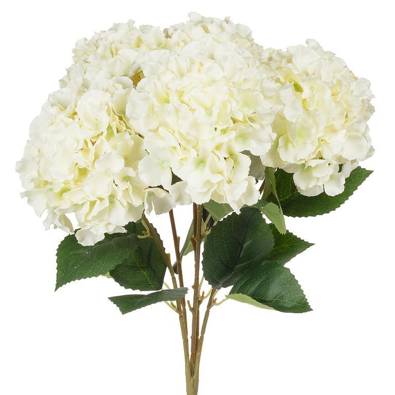 White Artificial Hydrangea Bouquet