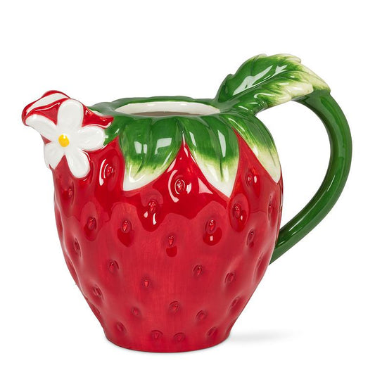 Ceramic Strawberry Jug