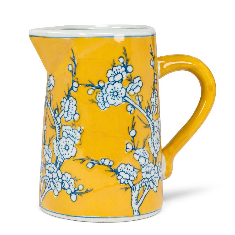 Floral Porcelain Jugs