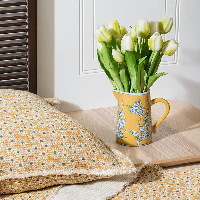 Floral Porcelain Jugs