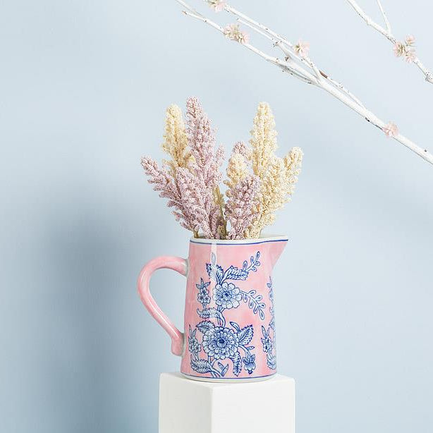 Floral Porcelain Jugs