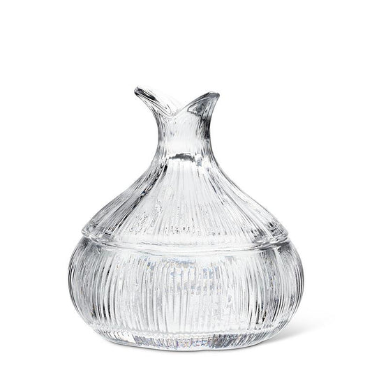 Garlic Shaped Dish with Lid