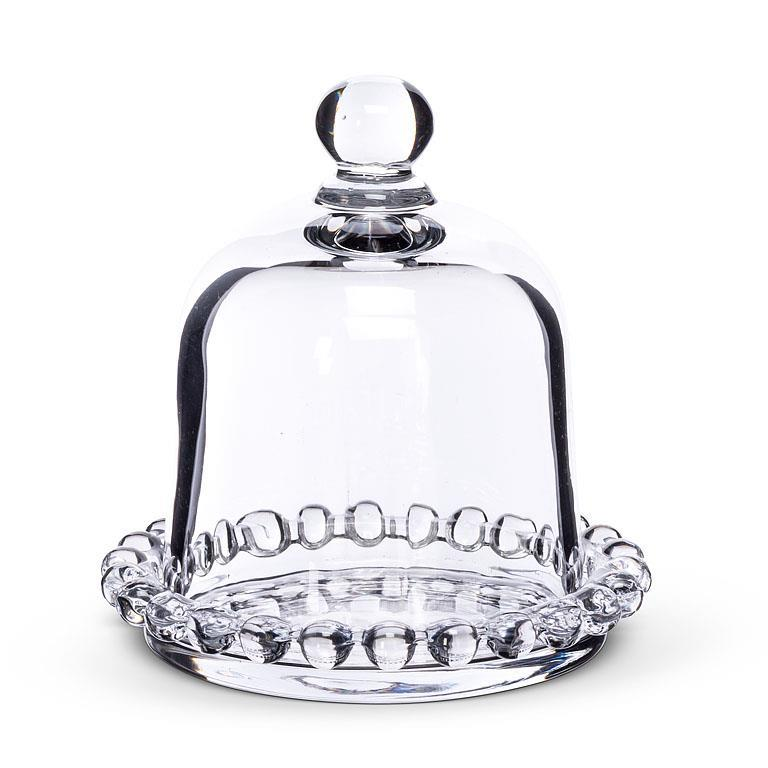 Ball Edge Glass Dish with Lid