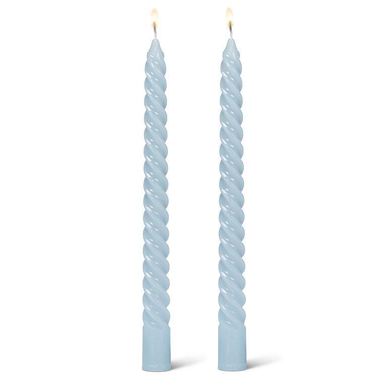 Spiral Taper Candles - Set of 2