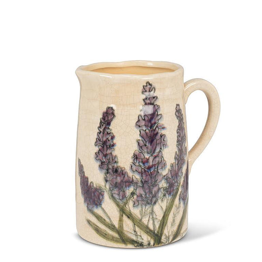Lavender Stoneware Jug