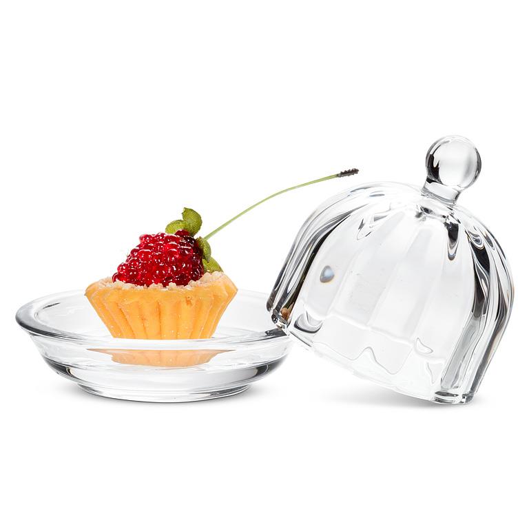 Mini Glass Dish with Lid