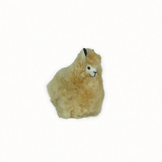Alpaca Wool Stuffed Animals - 3.75" Alpaca