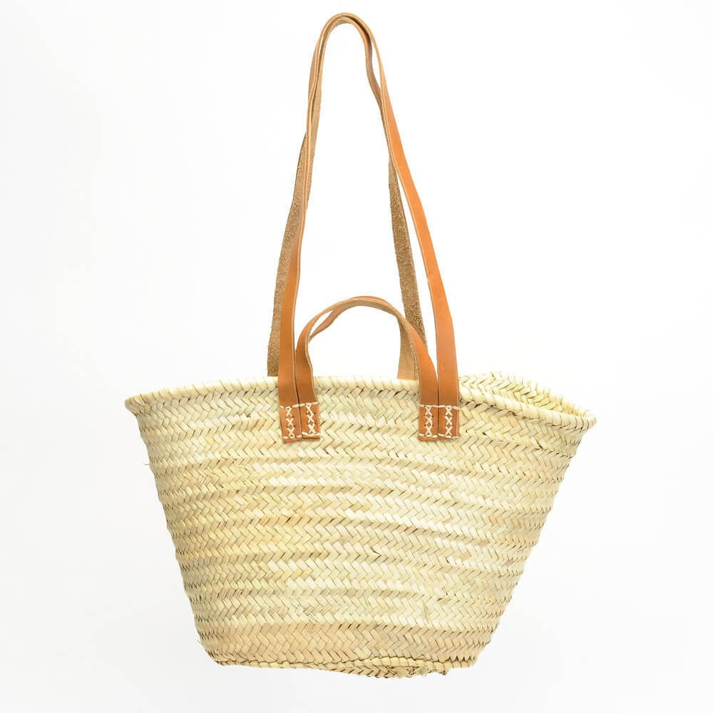 Market Bag with Handle and Shoulder Straps