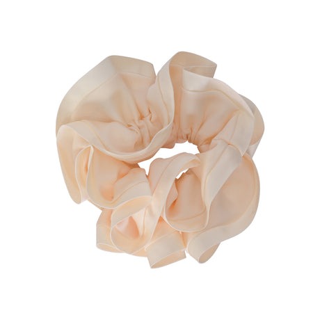 Satin Trim Scrunchies