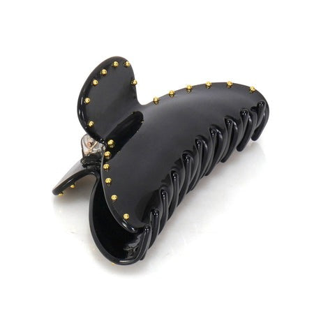 Gold Studded Claw Clip