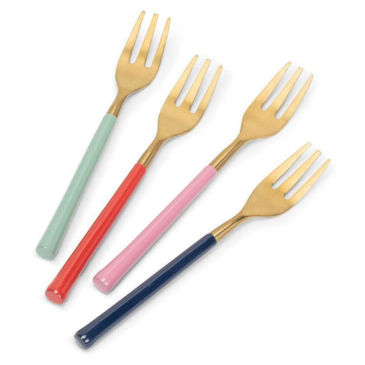 Colourful Cocktail Forks
