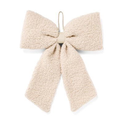 Large Sherpa Bow Decoration