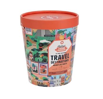 50 Awe-Inspiring Travel Destinations Bucket List 1000-Piece Puzzle