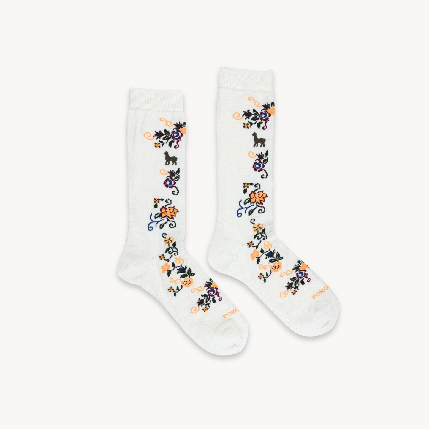 Alpaca Socks - Wild Rose