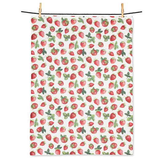 Strawberries Kitchen Towel
