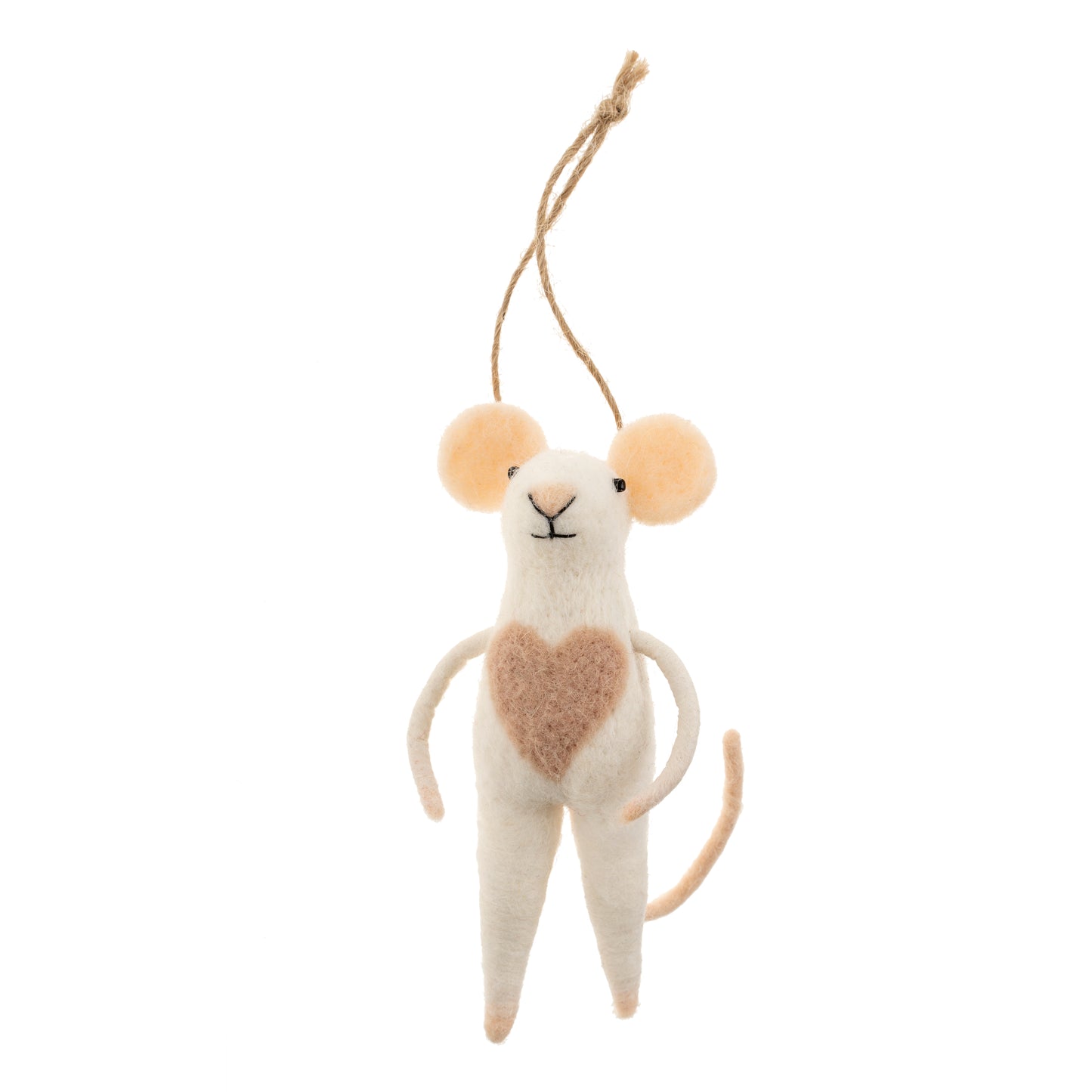 Holiday Felt Mice Ornaments