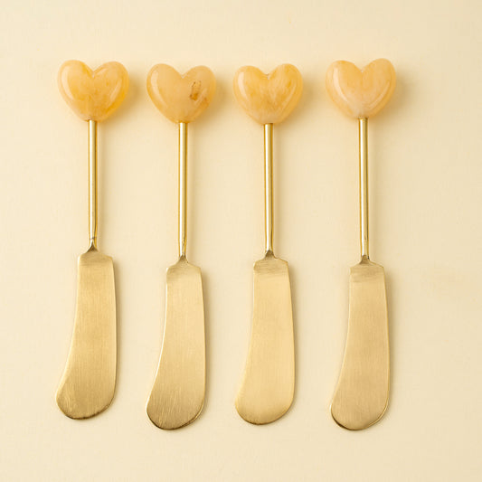 Sweetheart Paté Spreaders - Set/4