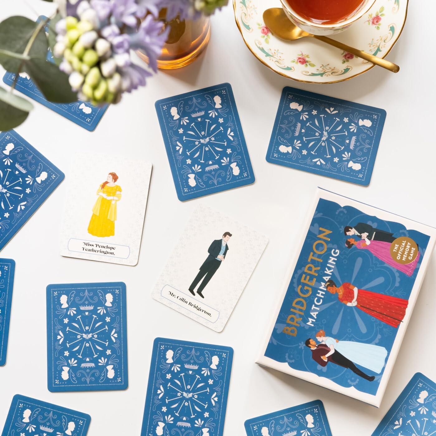 Bridgerton Matchmaking: The Official Memory Game