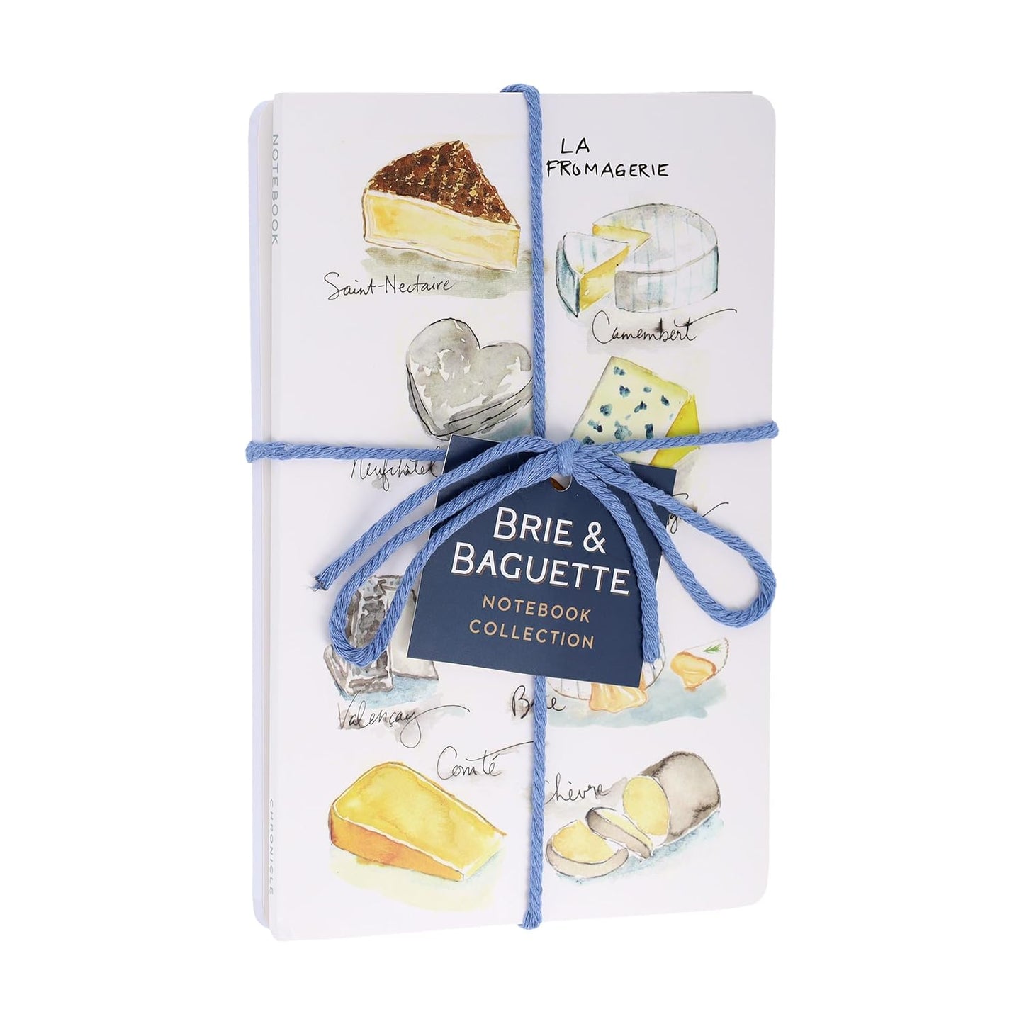 Brie and Baguette Notebook Collection