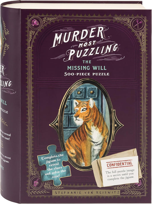 Murder Most Puzzling: The Missing Will 500-piece Puzzle