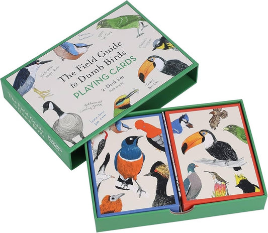 The Field Guide to Dumb Birds Playing Cards