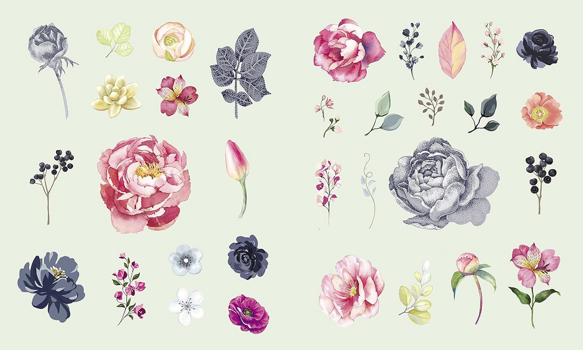 Sticker Studio: Flora