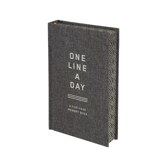 One Line a Day - Charcoal Canvas