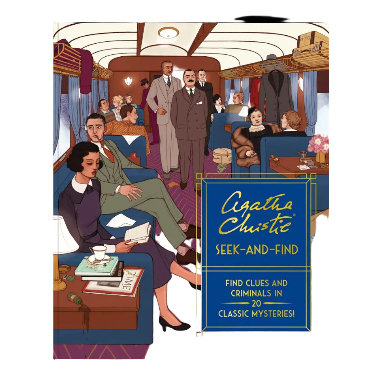 Agatha Christie Seek and Find Mysteries