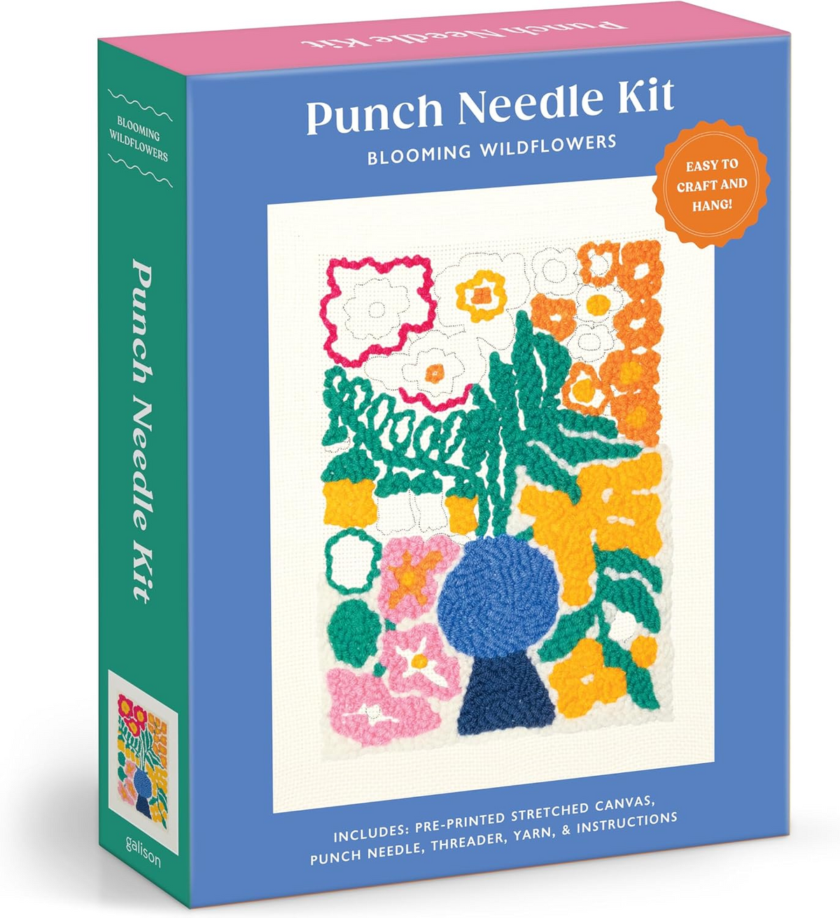 Punch Needle Kit - Blooming Wildflowers