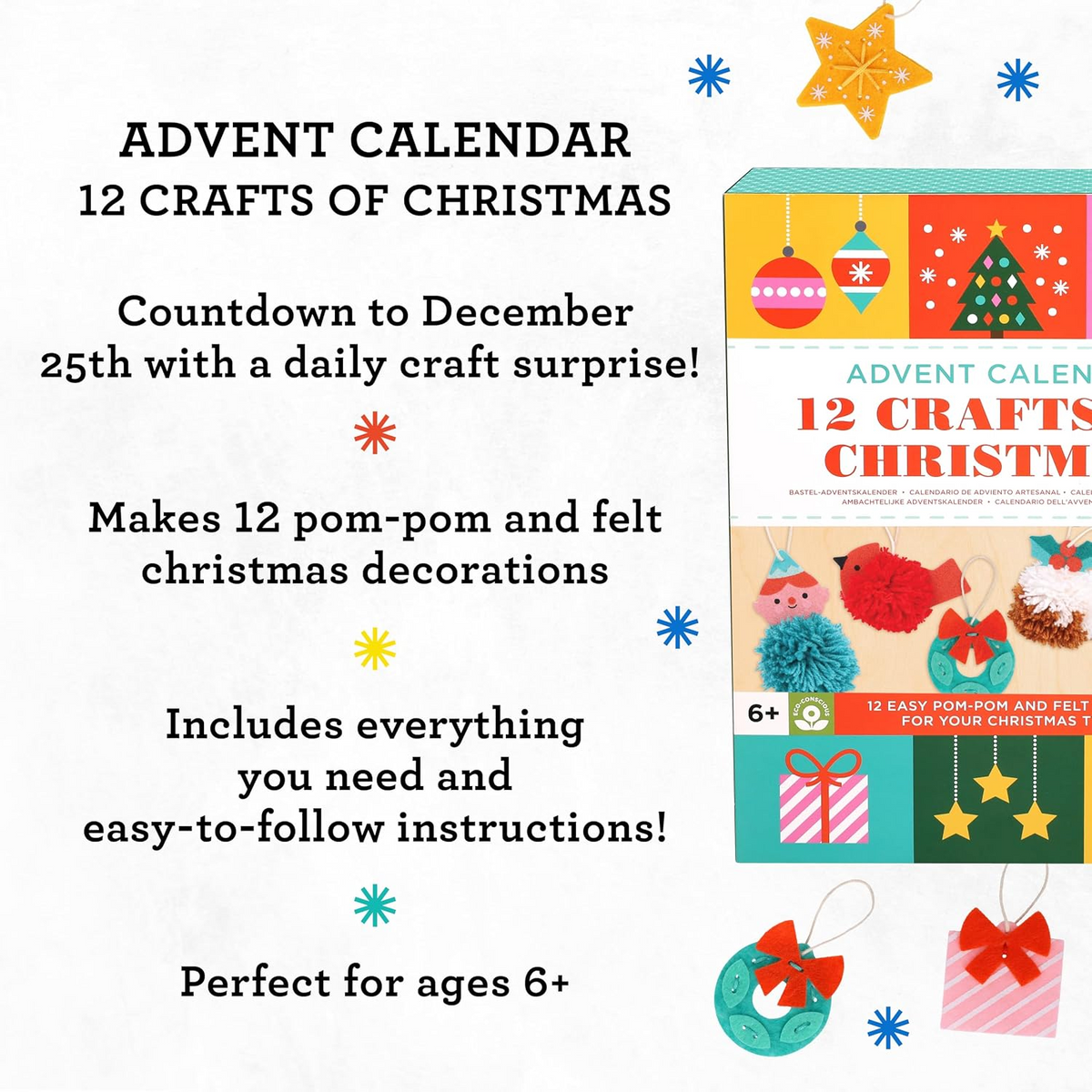 12 Crafts of Christmas Advent Calendar