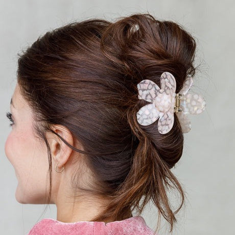 Flower Claw Clip