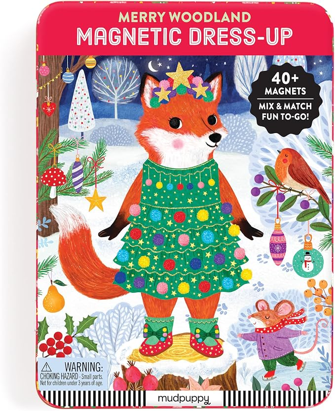 Merry Woodland Magnetic Dress-up Set