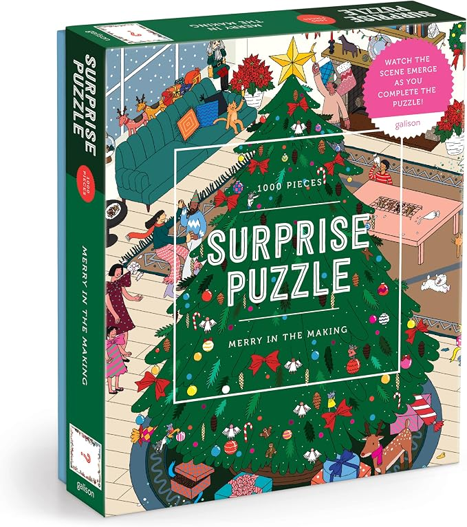 Merry In The Making 1000 Piece Surprise Puzzle