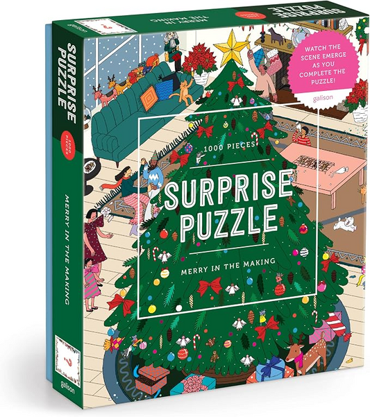 Merry In The Making 1000 Piece Surprise Puzzle