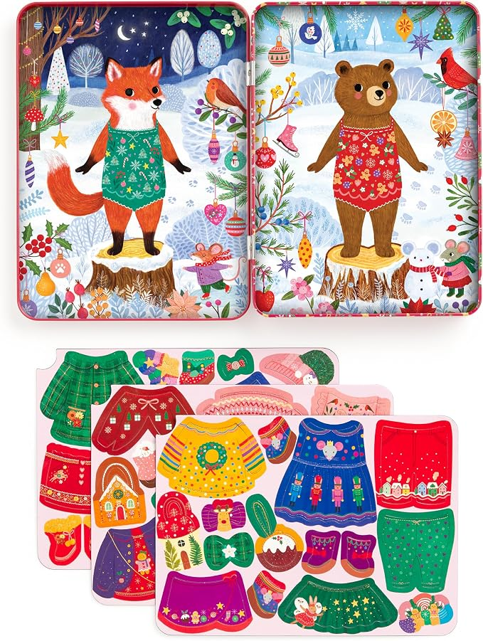 Merry Woodland Magnetic Dress-up Set