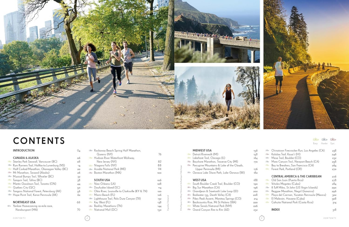 Lonely Planet - Epic Runs of North America