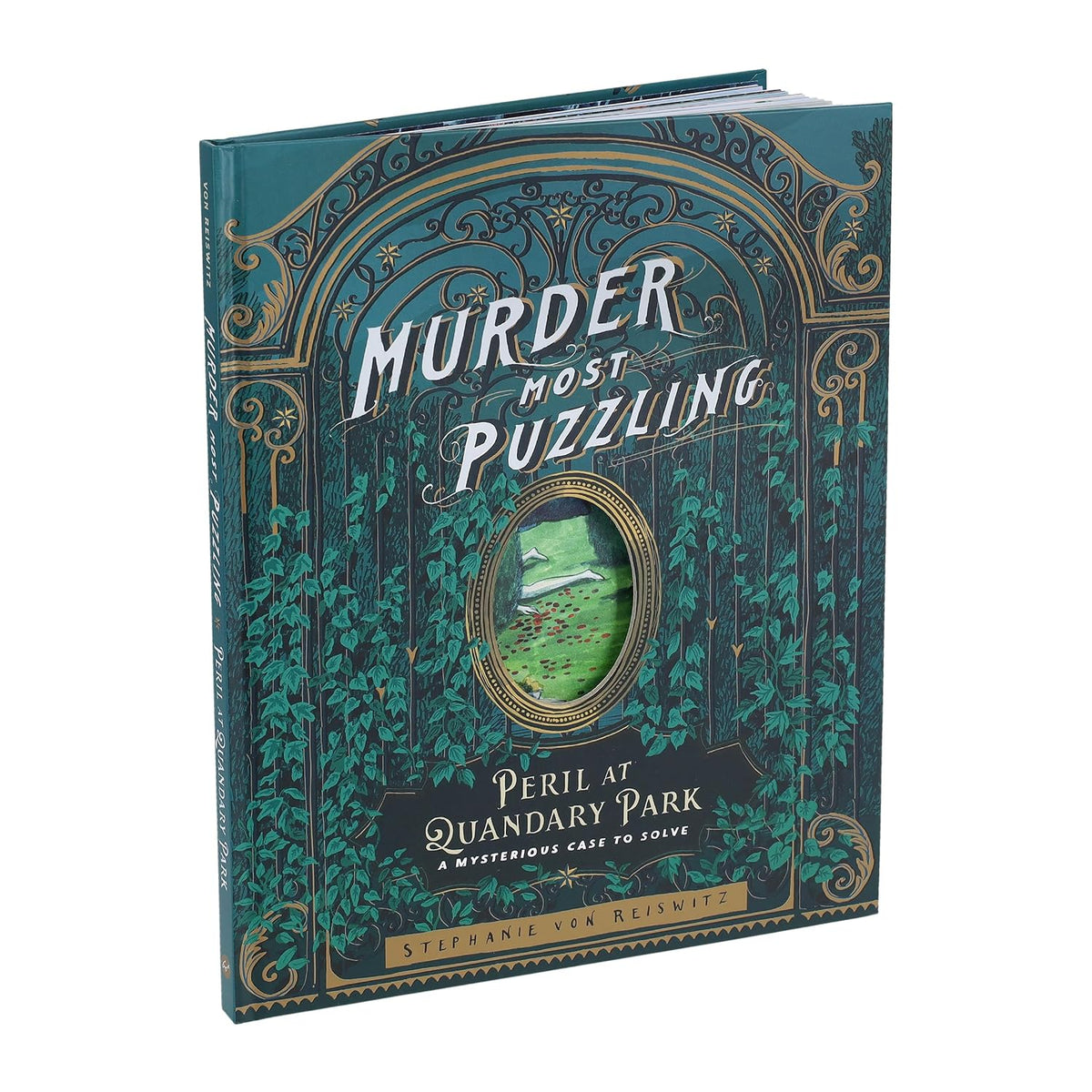 Murder Most Puzzling Book: The Perilous Puzzles of Quandary Park
