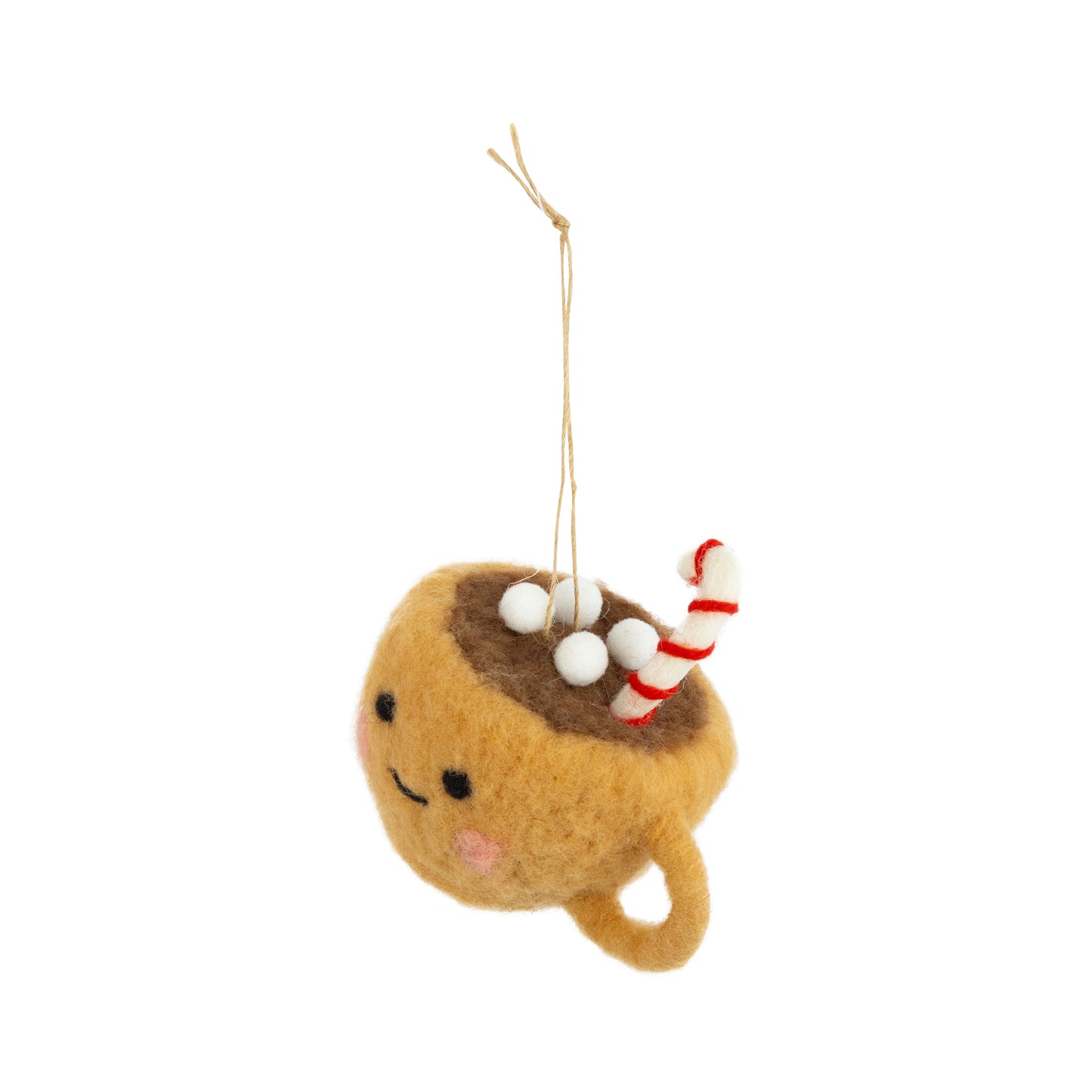 Felt Hot Chocolate Ornament