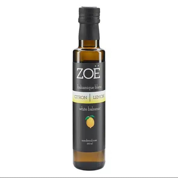 Zoë Lemon Infused White Balsamic Vinegar