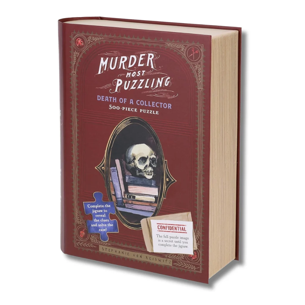 Murder Most Puzzling: The Death of a Collector 500-piece Puzzle