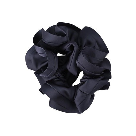 Satin Trim Scrunchies