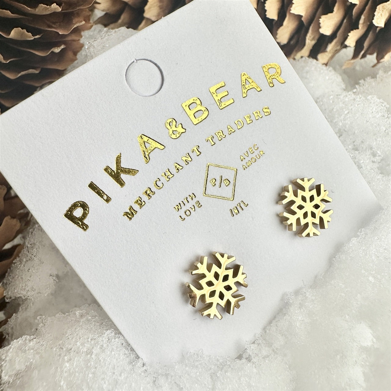 Snowflake Earrings