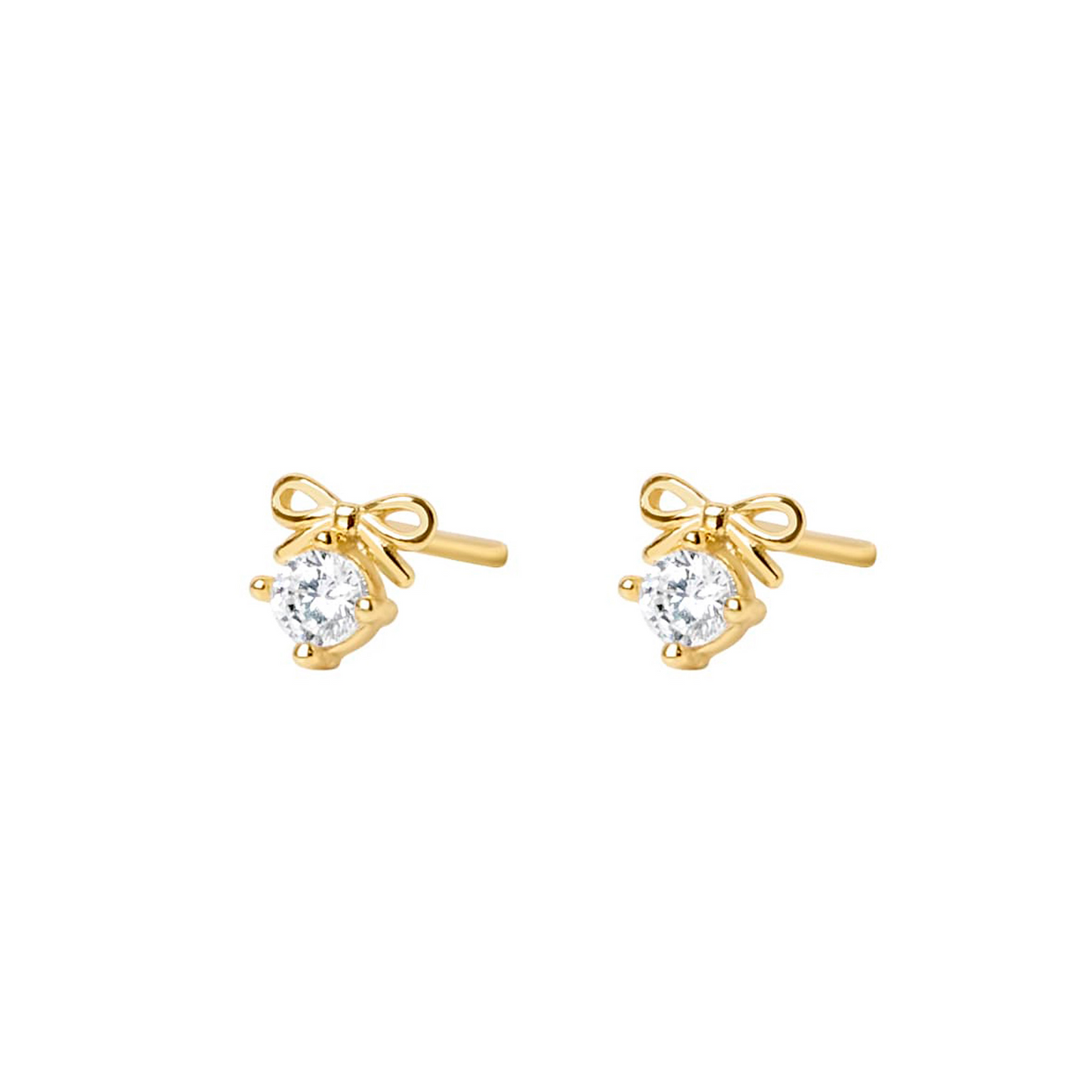 Mila Mini Bowtie Stud Earrings