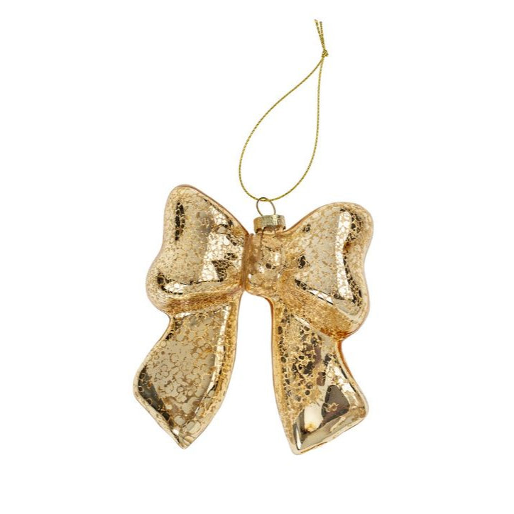 Gold Bow Ornament